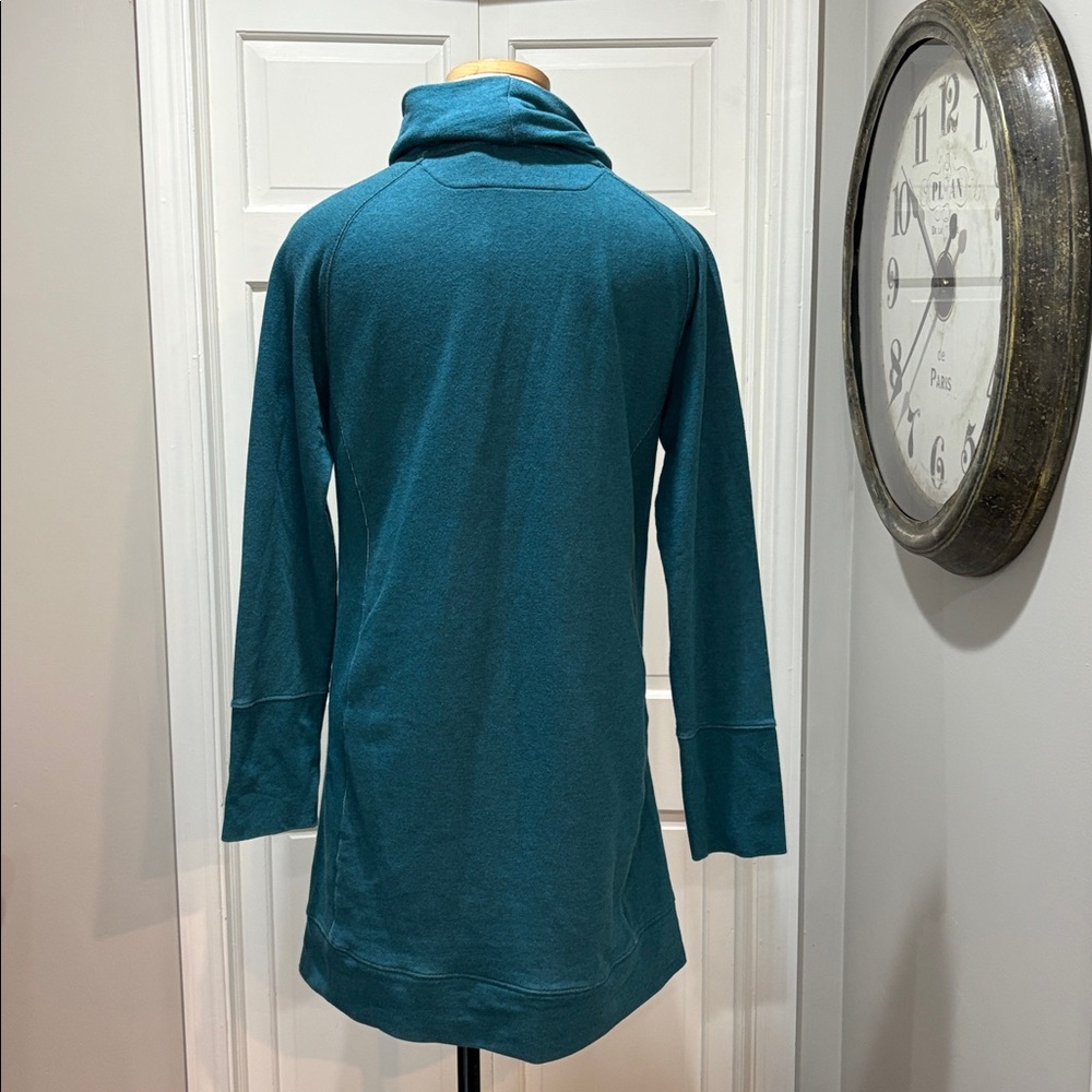 Merrell sz M blue green soft turtleneck hiking/ camping dress - Picture 4 of 7